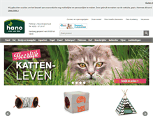 Tablet Screenshot of hano.nl